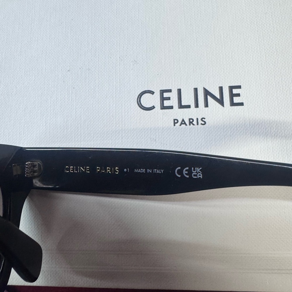 Celine Black Triomphe 55mm Sunglasses - Picture 13 of 13